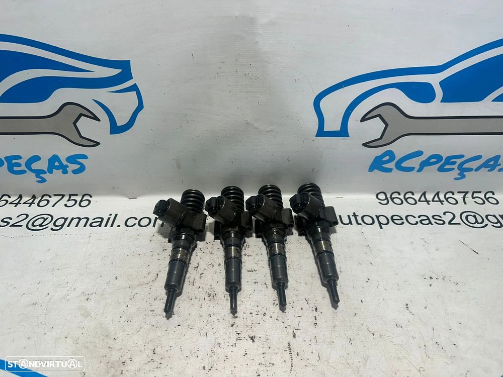 .Conjunto 4 injetores BM PD 1.9 TDi Bosch VW Volkswagen Audi Seat Skoda 0414720215 038130073AG - 2