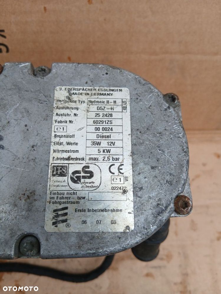 Webasto ogrzewanie postojowe Lexus IS Toyota Avensis T250 Mercedes 202 - 4