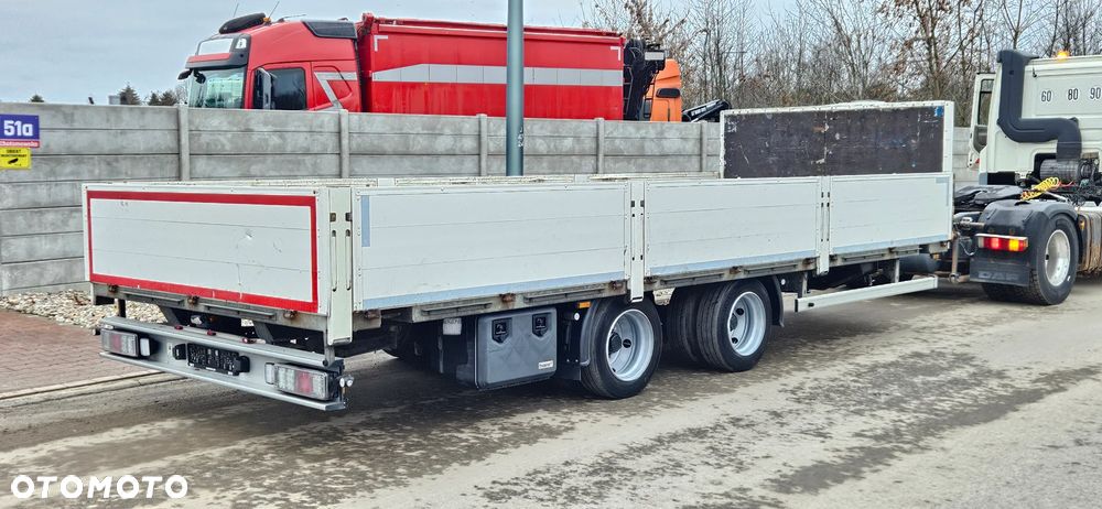 Ackermann Tandem niskopodwoziowa do kontenerów najazdy - 2