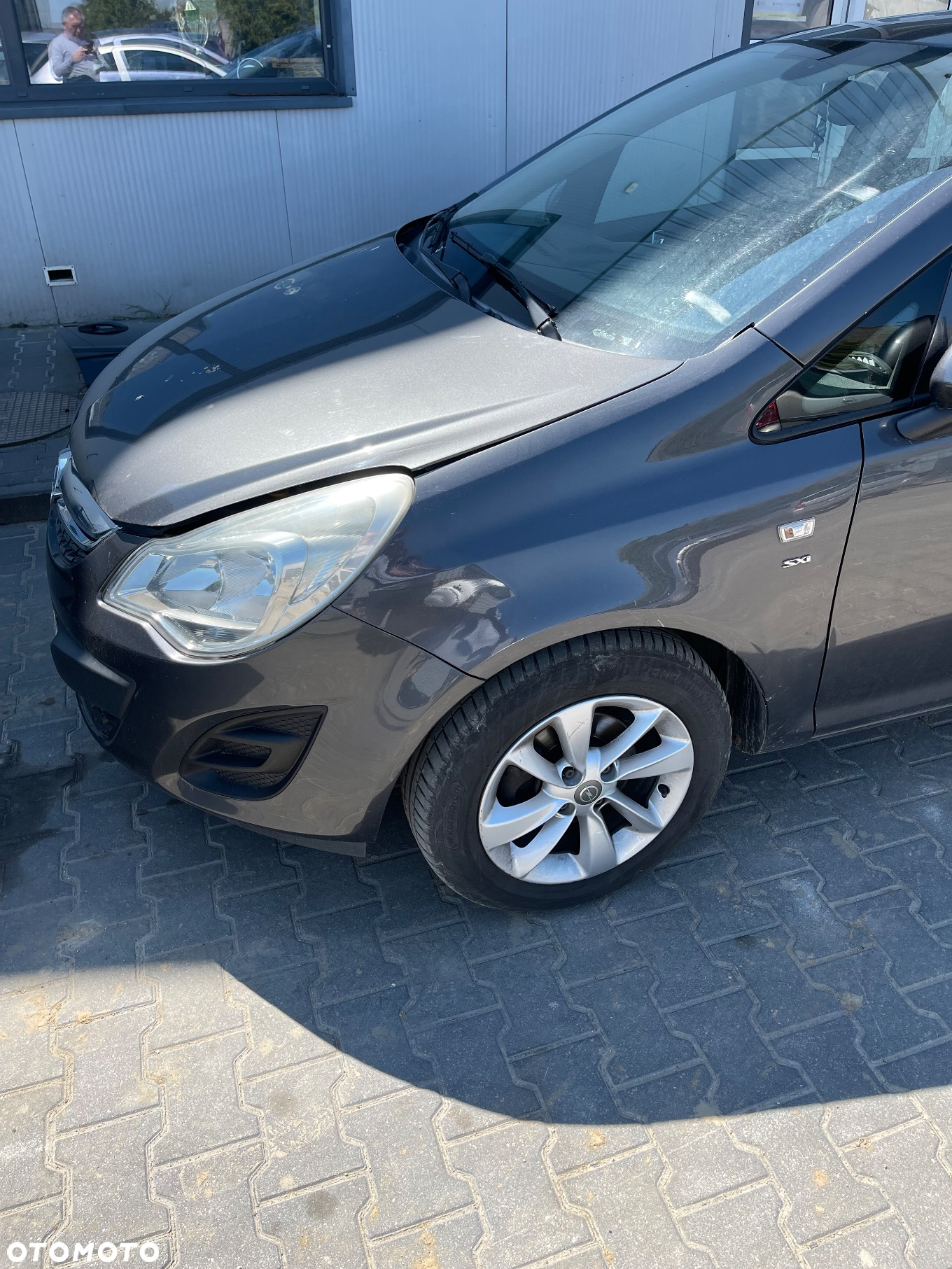 OPEL CORSA D LIFT Z177 KPL PRZÓD MASKA BŁOTNIKI LAMPY ZDERZAK PAS CHLODNICE - 4
