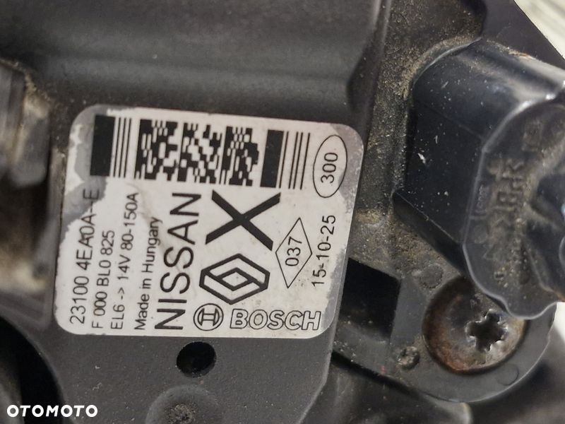 nissan qashqai 2 ii j11 kadjar pulsar 1.5 dci alternator 231004ea0a-e - 6