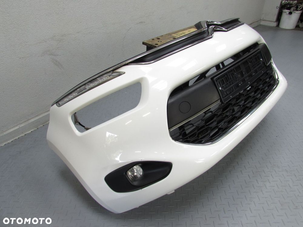 CITROEN C4 PICASSO II 13-18 ZDERZAK PRZOD HALOGENY KRATKI LED DRL EWP - 2