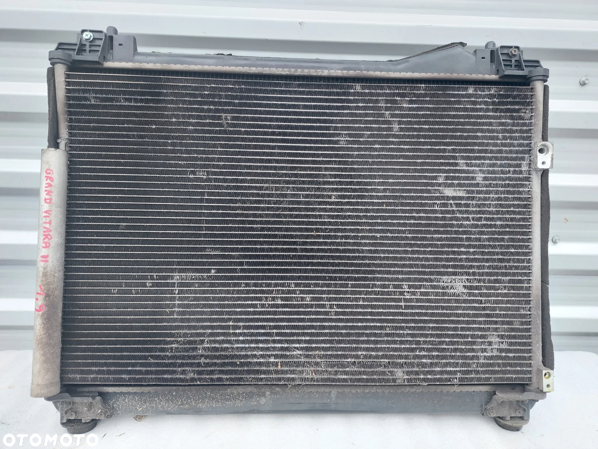 Chłodnica wentylator Suzuki Grand Vitara II Lift 1,9 - 2