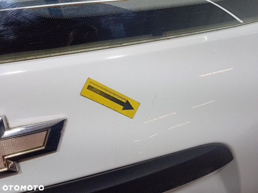 CHEVROLET AVEO III T300 11- HB KLAPA BAGAŻNIKA TYŁ TYLNA - 8