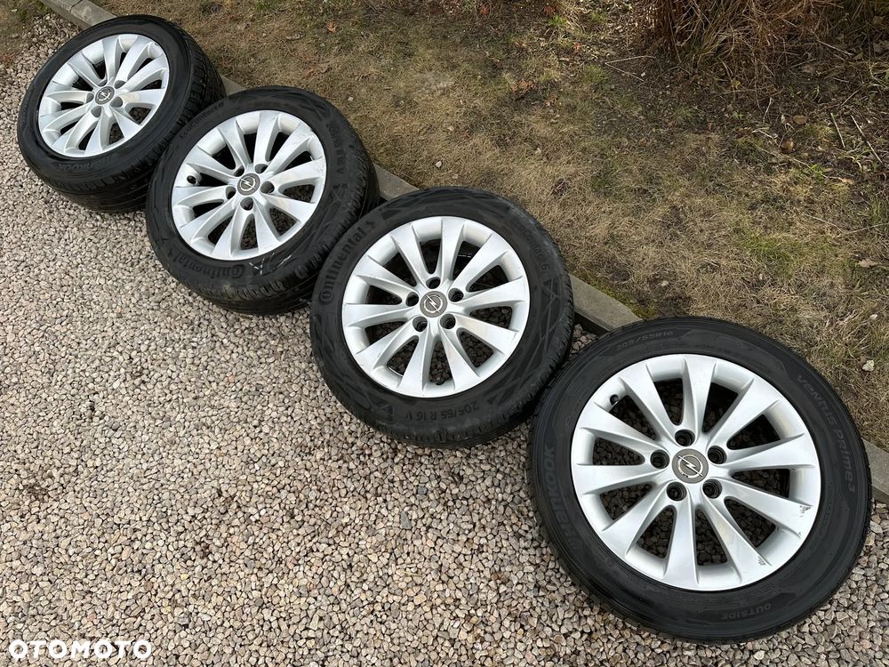 Opel Meriva Astra Zafira Alufelgi 16" 5X110 6,5Jx16 ET37 - 9