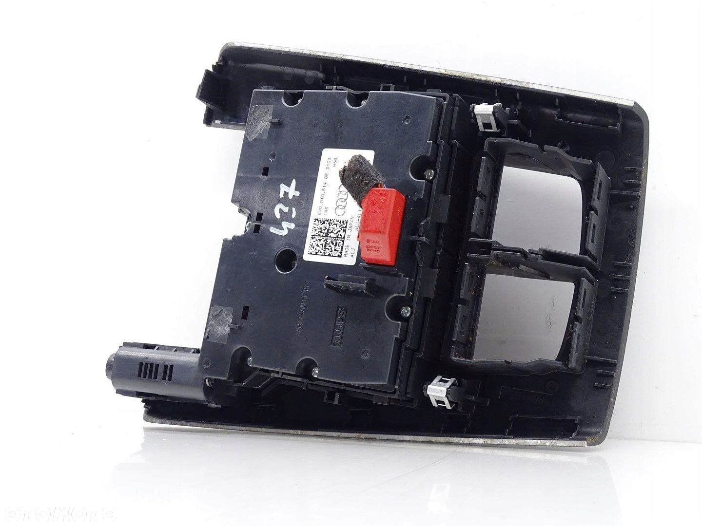 PANEL PRZEŁĄCZNIK STEROWANIA RADIA MMI NAVI AUDI A3 8V LIFT 8V0919614BE - 3