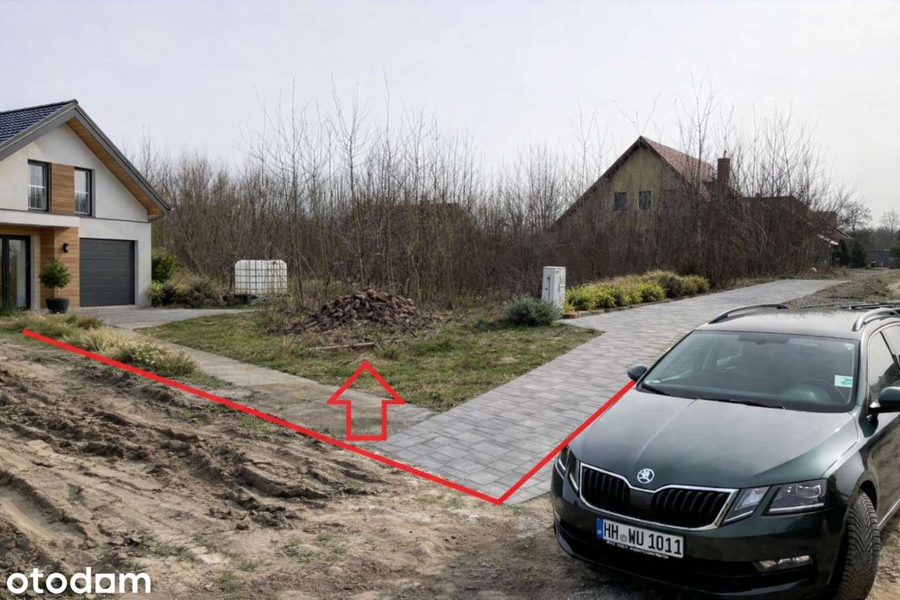 Działka 974,98m2 pod dom jednorodzinny – media – Jagatowo bli. Gdańska - Pełny obrazek: 3/11