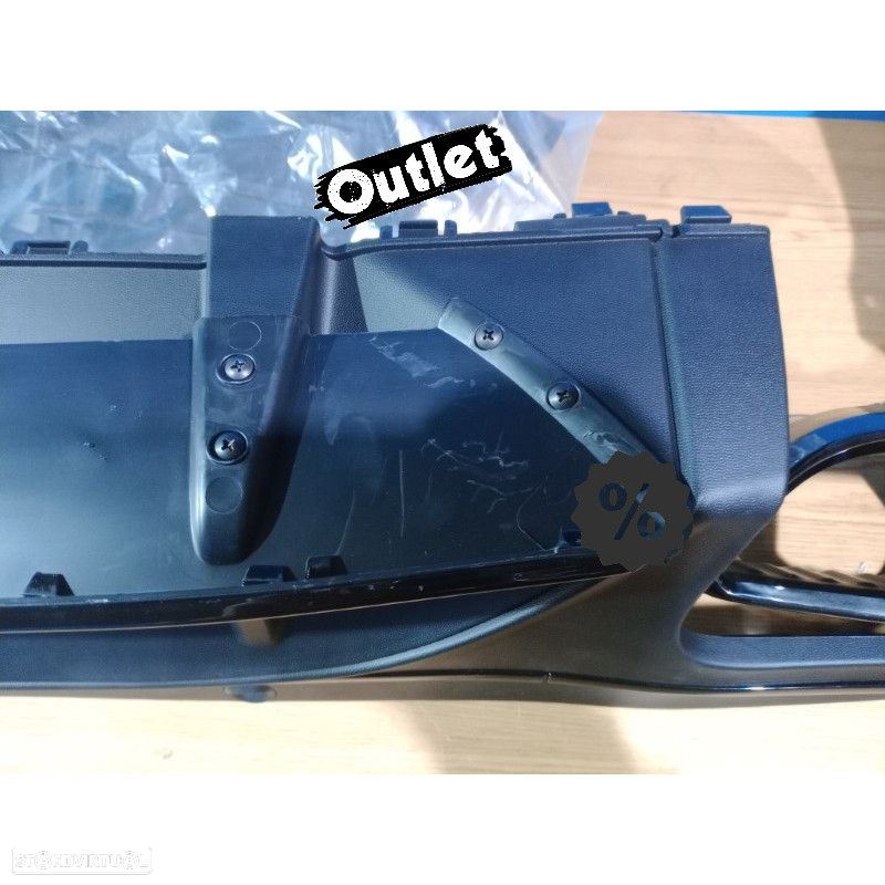 C018000C1 DIFUSOR TRASEIRO MERCEDES CLASE GLC C253 COUPE 16-19 LOOK GLC63 + PONT - 4