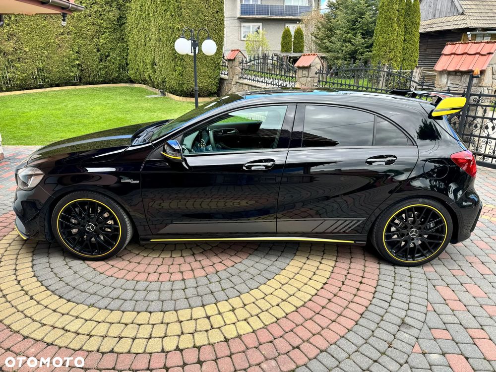 Mercedes-Benz Klasa A AMG 45 4Matic AMG Speedshift 7G-DCT Yellow Night Edition - 6