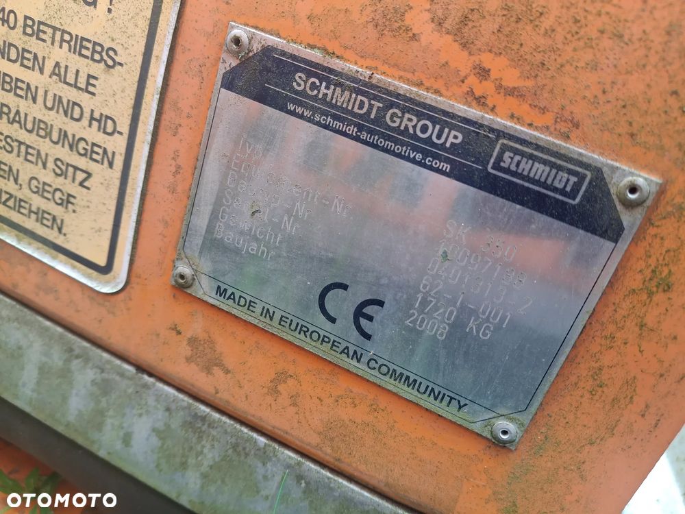 Zabudowa Zamiatarka Schmidt SK350 UNIMOG EUnited PM10 Możliwa Dostawa - 3
