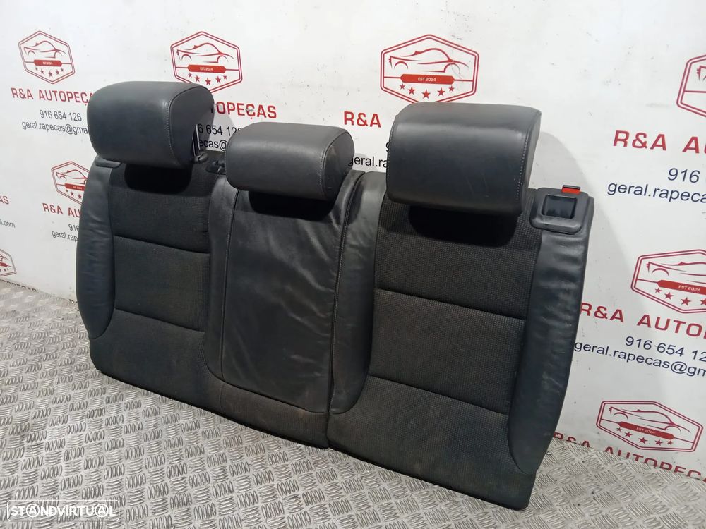 Conjunto de Bancos Audi A3 8P Sportback S-Line Pele e Tecido Original - 8
