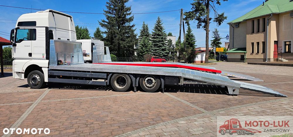 Zabudowa laweta pomoc drogowa ciężarowe 26 TON 3 ośka man tgx MOTO-LUK małopolska - 9