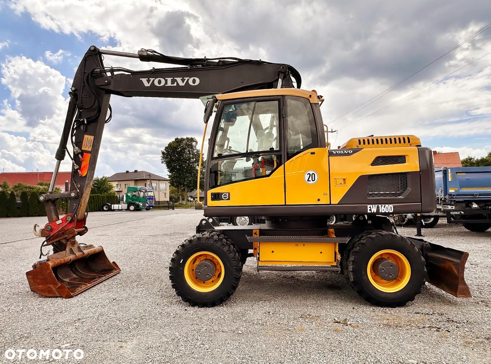 Volvo EW 160D / Szybkozłącze / PŁUG / Klimatyzacja / - 20