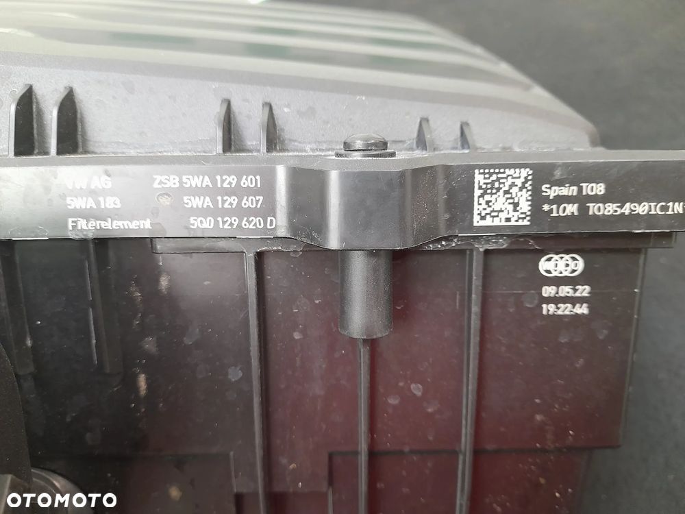 AUDI VW SKODA OBUDOWA FILTRA POWIETRZA 5WA129601 - 7