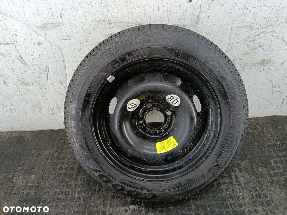 KOŁO ZAPASOWE 15'' PEUGEOT 2008 I 185/65R15 - 1