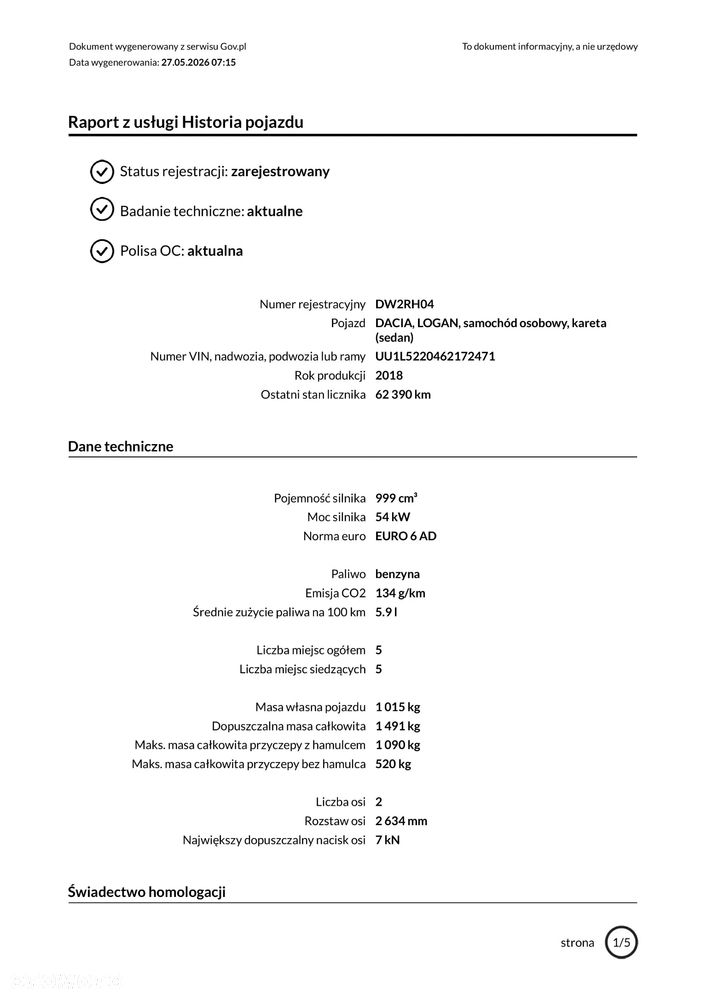 Dacia Logan 1.0 SCe Access - 20