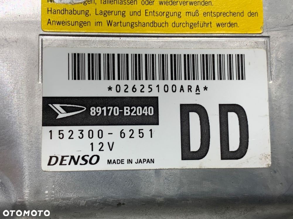 SENSOR AIRBAG - 49.00 PLN - DAIHATSU CUORE VI (L251, L250_, L260_) 2003 - 2022 1.0 43 kW [58 KM] - 4