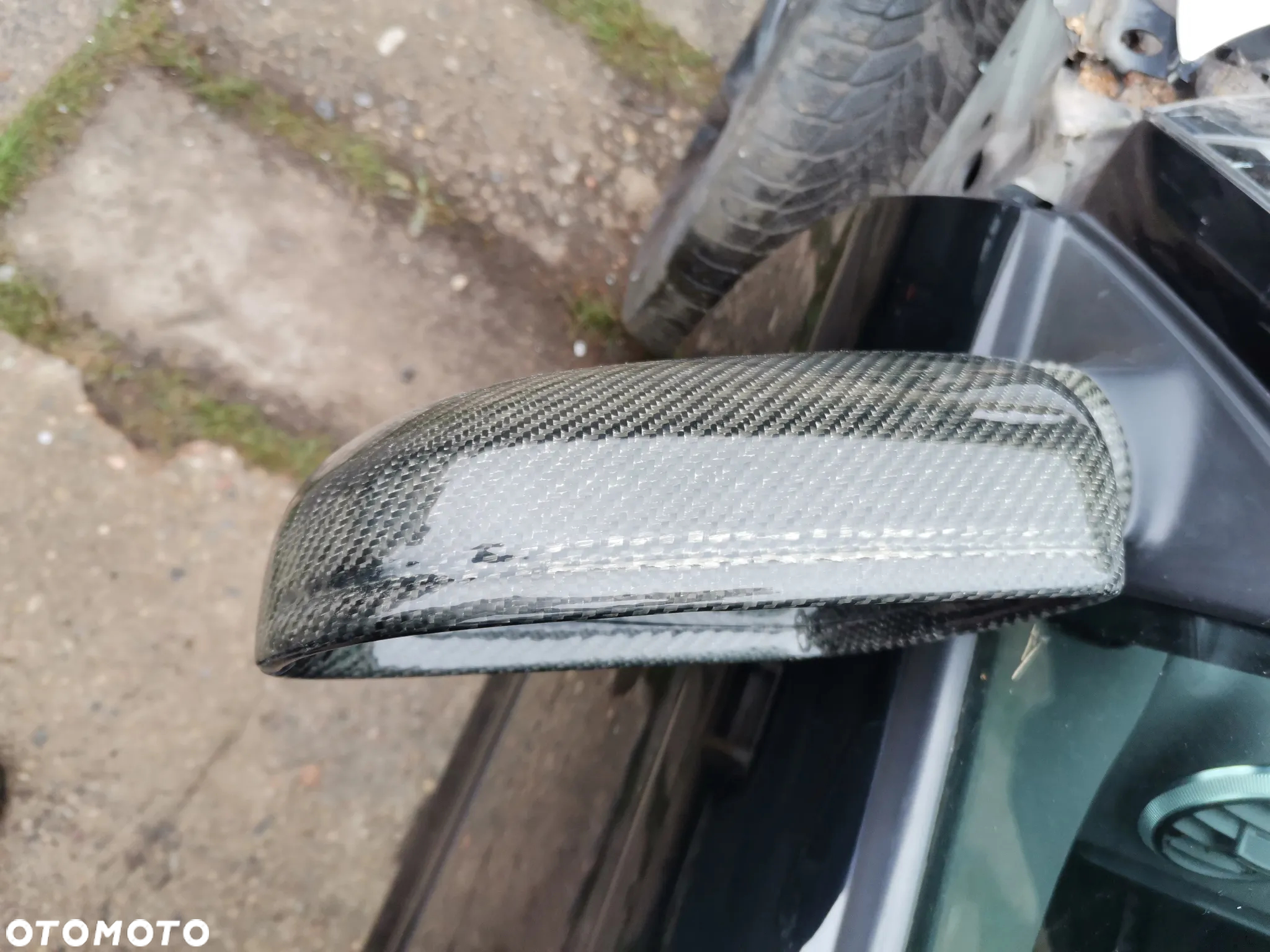 Karbonowe Carbon Obudowy Lusterek AUDI A3 8P A4 B8 10-12 Komplet - 5