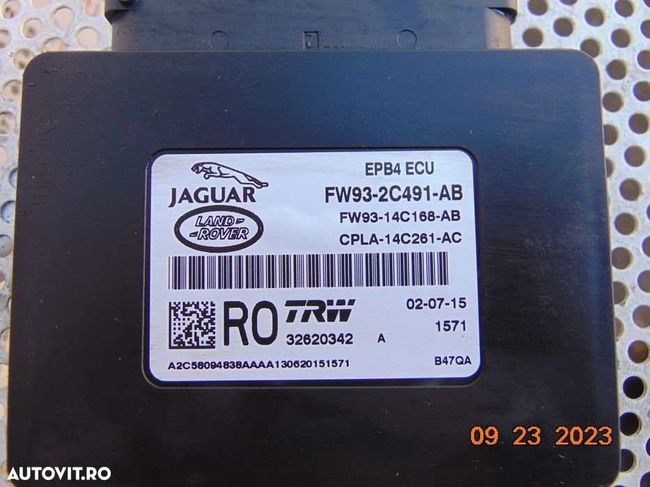 Modul frana mana Range rover Sport l494 2013-2022 jaguar xf evoque l53 - 2