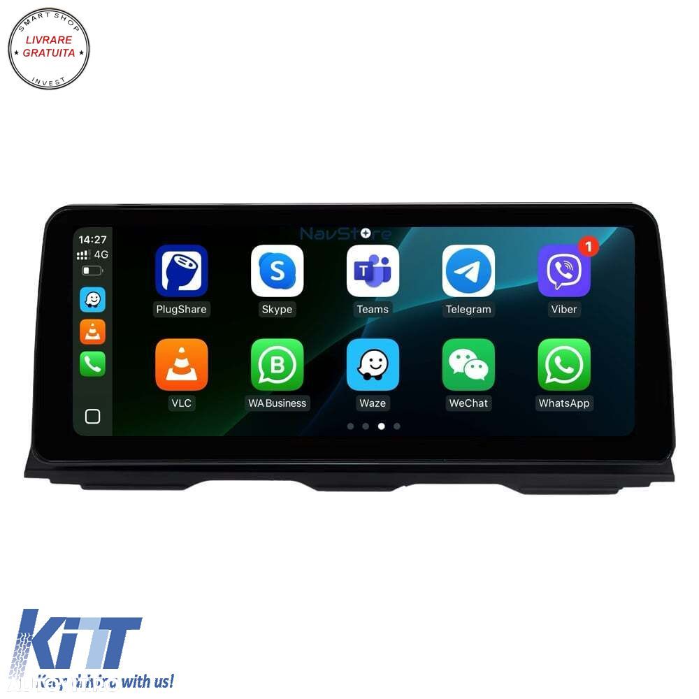 Navigatie Dedicata BMW X3 F25   X4 F26 (2011-2017), 12.3 Inch, 4Gb Ram, 64Gb Stoca- livrare gratuita - 2