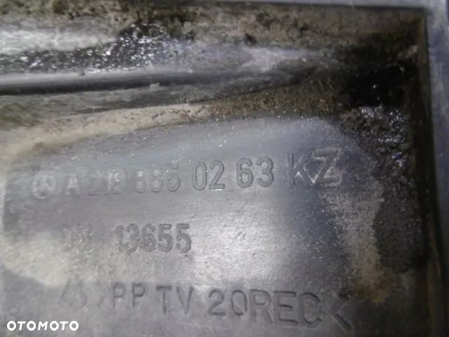 ŚLIZG UCHWYT MOCOWANIE ZDERZAKA PRAWY TYŁ KOMPLET A2198800252 A2198850263 A2198851421 MERCEDES CLS W219 C219 - 4