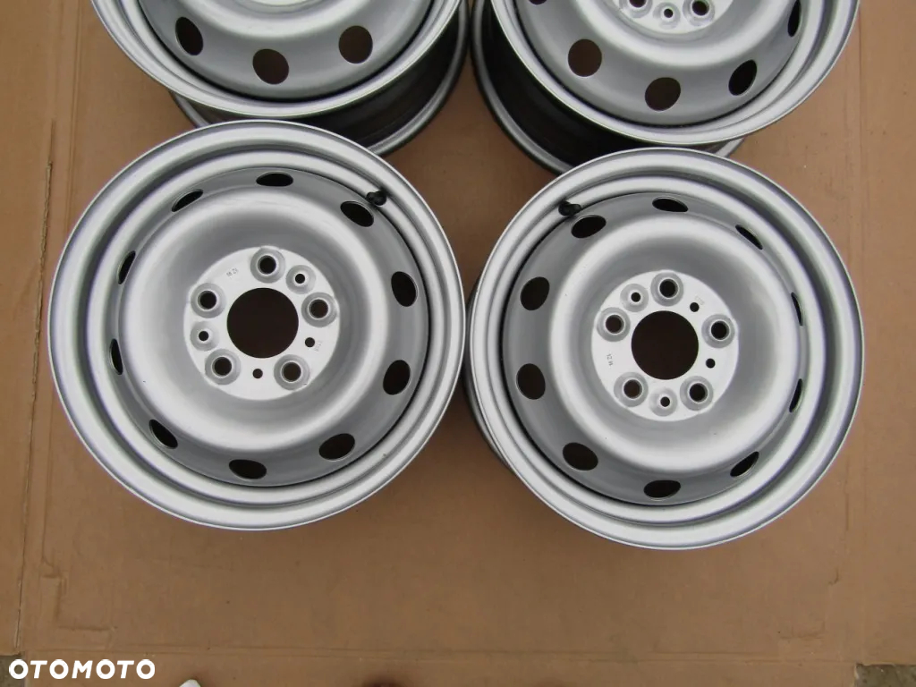 4x NOWE Felgi 15 Fiat Ducato Peugeot Boxer Citroen Jumper 6j 5x130 ET68 / NOWE - 4
