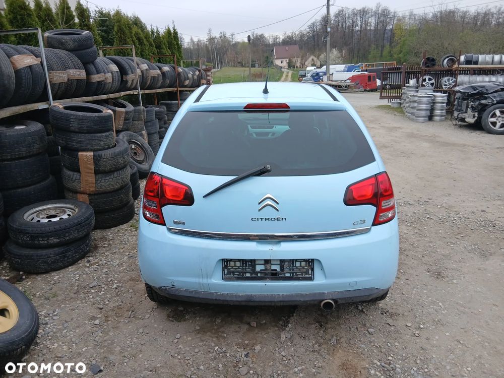 CIRTROEN C3 II 09- SILNIK 1.6 E-HDI 9HP SKRZYNIA BIEGÓW MASKA DRZWI ZDERZAK KLAPA TYŁ LAK KGX - 3