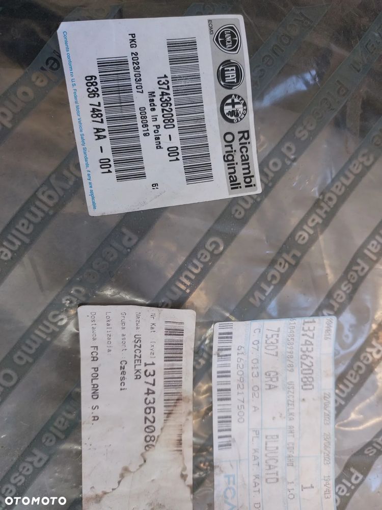 Uszczelka maski, podszybia Fiat Ducato 06- 14 - 2