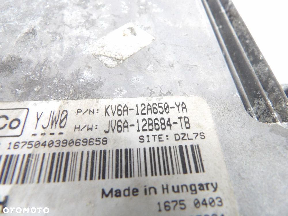 FORD TRANSIT CONNECT II LIFT 1.5TDCI STEROWNIK SILNIKA KV6A-12A650-YA - 3