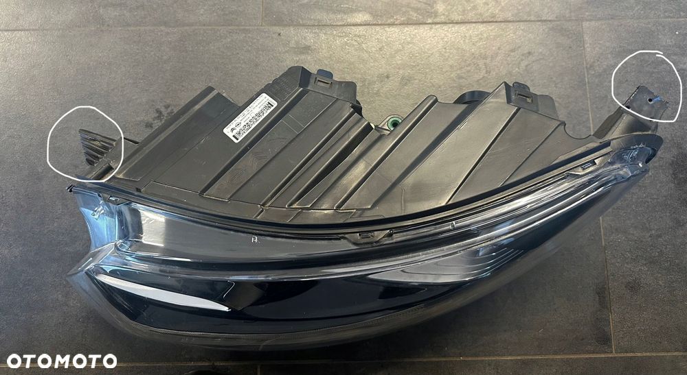 lewa lampa przód reflektor citroen jumpy spacetourer 9808567780 - 4