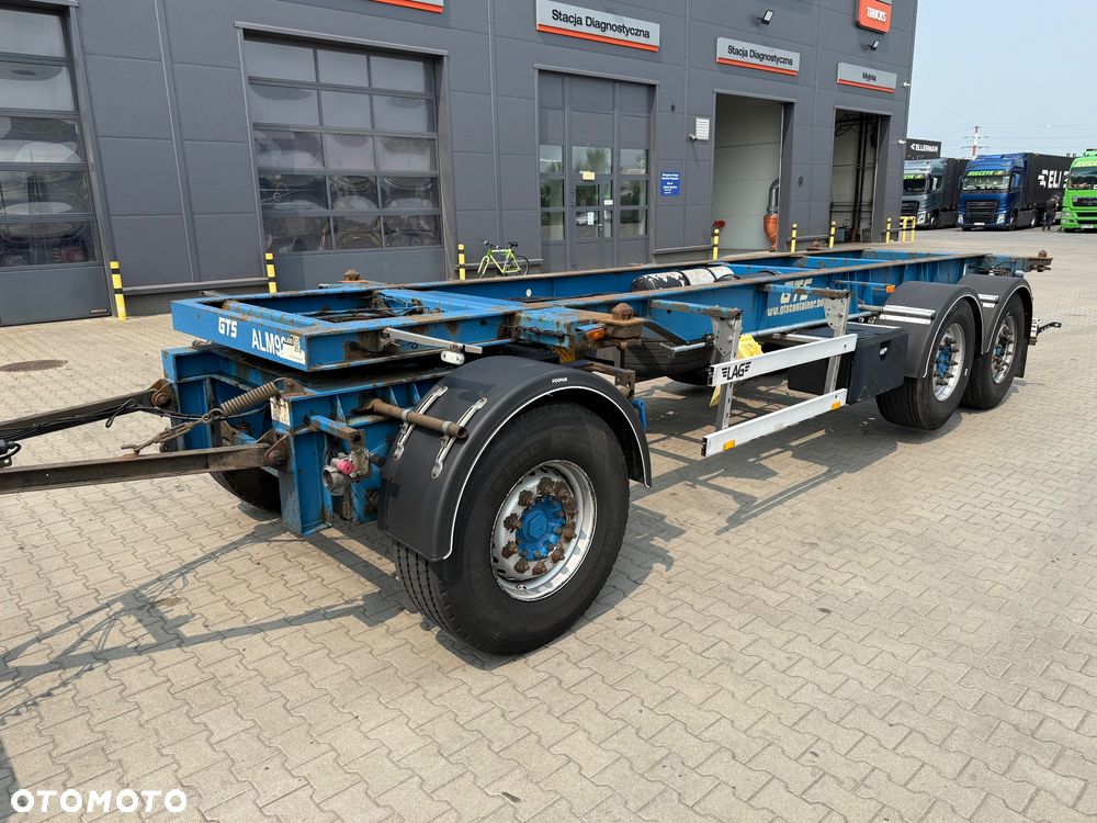 Volvo FH 480 8x2 + przyczepa LAG - zestaw do kontenerów - 16