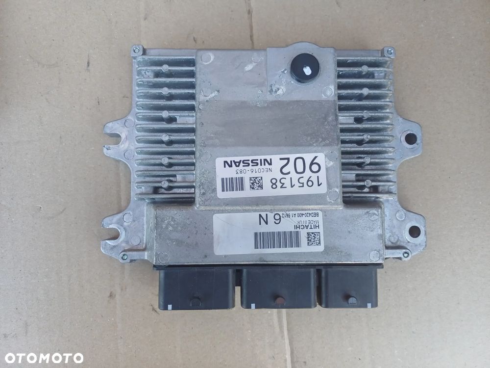 Nissan Note II E12 1.2 dig-s sterownik silnika NEC016-083 NEC 016-083 BED420400A1 zestaw startowy - 3