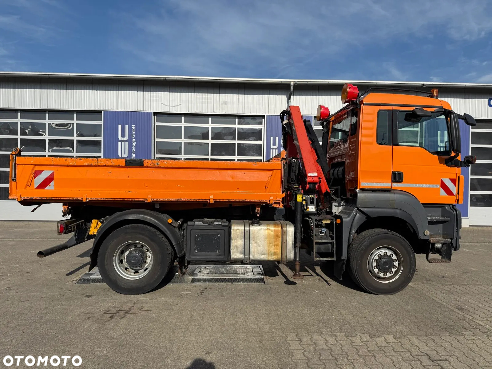 MAN TGA 18.360 4x4 WYWROTKA TRÓJSTRONNA Z PALFINGER - 3