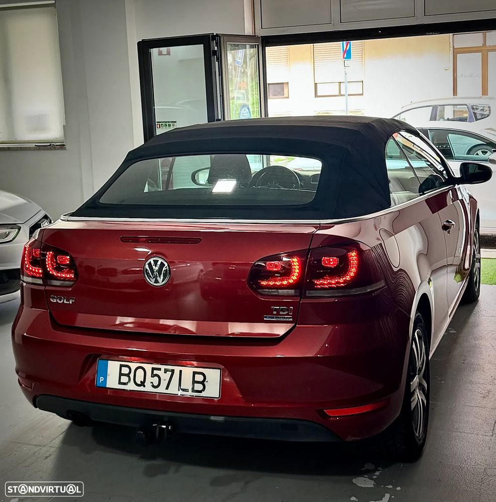 VW Golf Cabriolet 1.6 TDi BlueMotion Life - 9