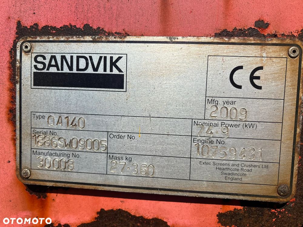 Sandvik QA 140 - 15