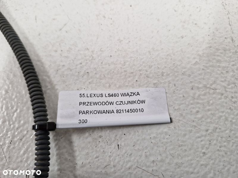 LEXUS LS460 WIĄZKA PRZEWODÓW CZUJNIKÓW PARKOWANIA 8211450010 - 6
