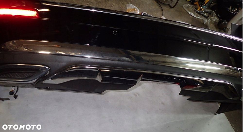 dw mercedes gls x166 zderzak klapa lampy tył - 3