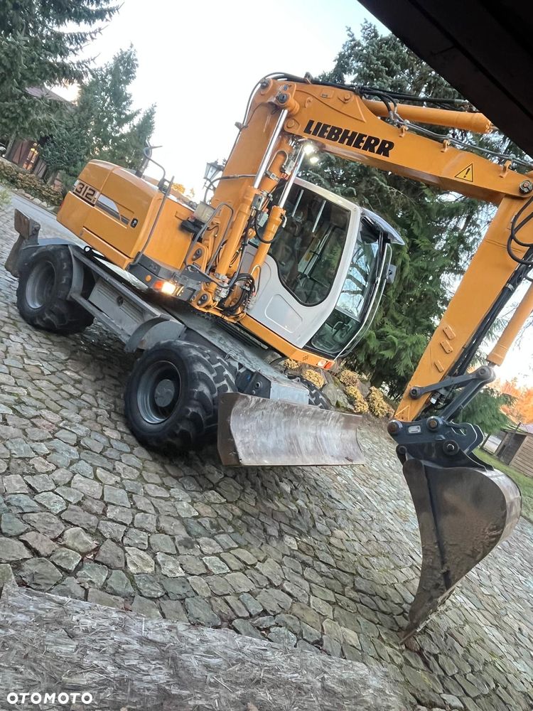 Liebherr A312 Podpory 2 łyżki widły 314 312 - 7