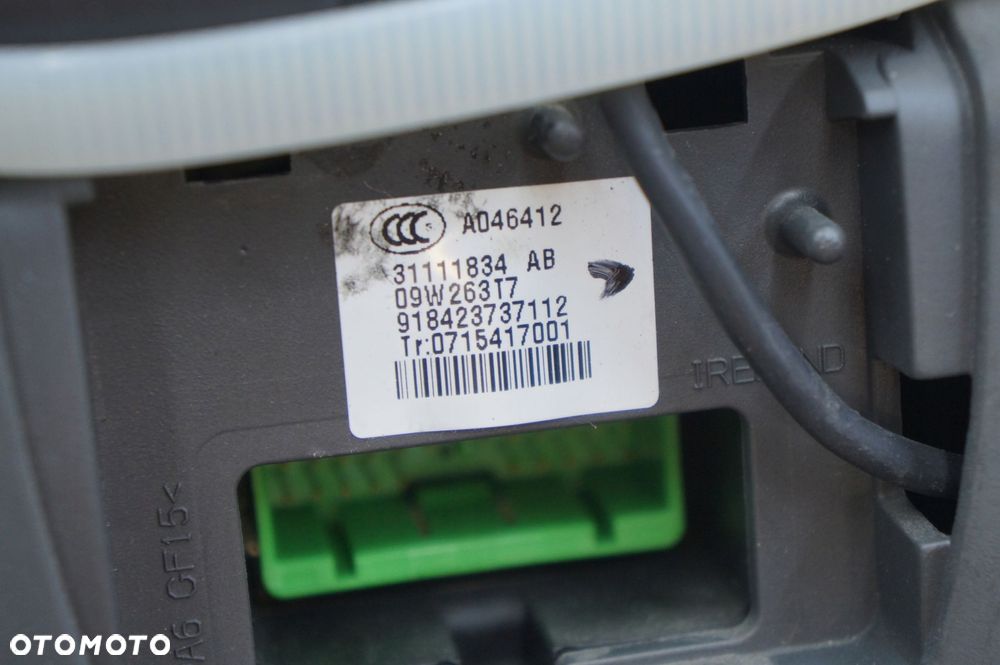 volvo xc90 i lift komplet lusterko wsteczne tył tylne 31111834 ab kluczyk - 5