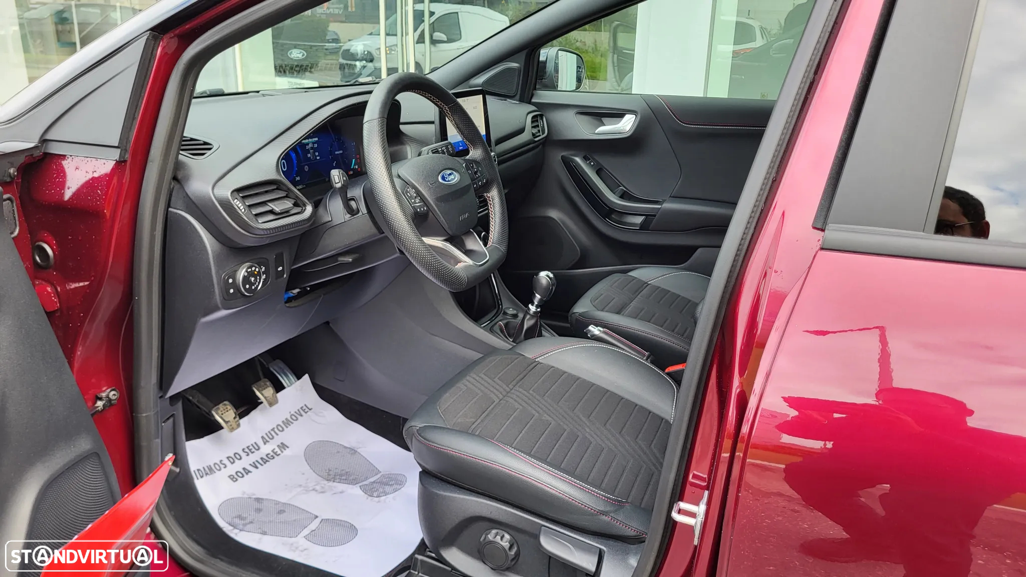 Ford Puma 1.0 EcoBoost MHEV ST-Line X Vivid Ruby Edition - 9
