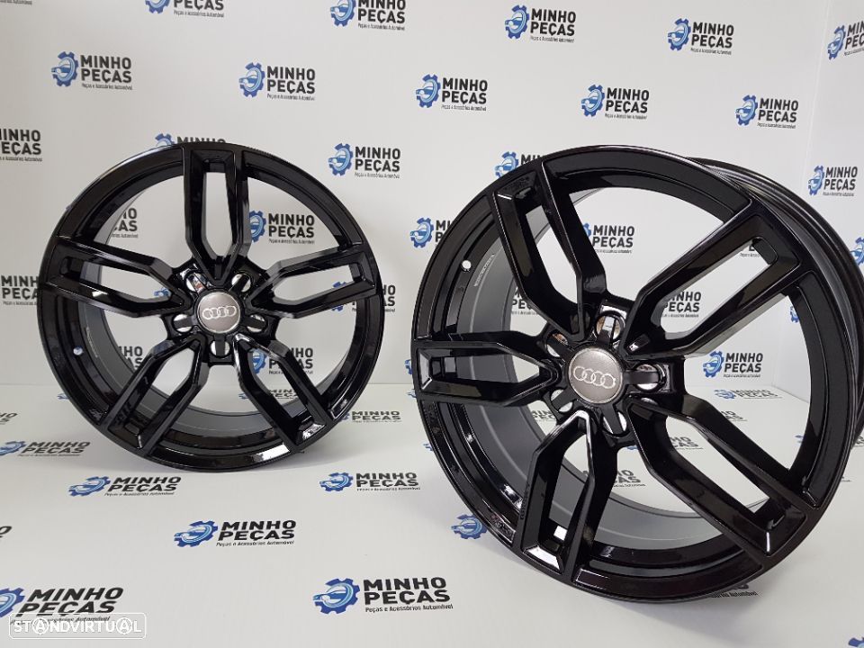 Jantes Audi RS3 em 18 Gloss Black - 7