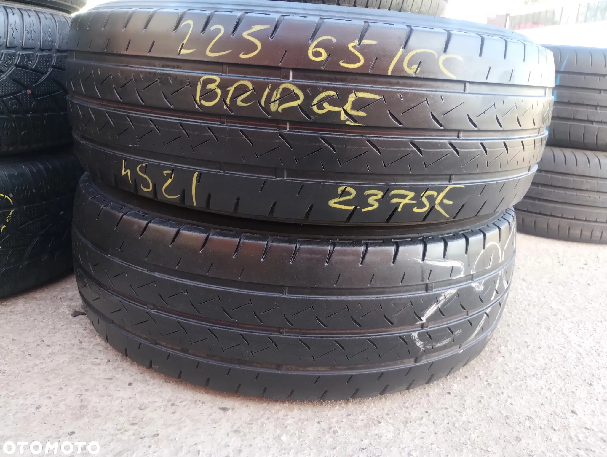 225/65R16C Opony Letnie Lato MICHELIN AGILIS BRIDGESTONE DURAVIS R660 21r. Legnica ALU-RAD 225/65 6,5mm - 4