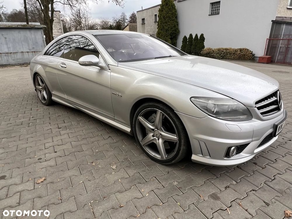 Listwa AMG nakładka progowa lewa prawa próg lewy prawy OE Mercedes CL W216 C216 A2166900340 A2166900440 - 1