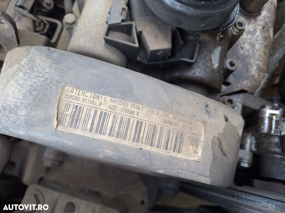 Motor SEAT TOLEDO II 1M2 1998 - 2006 1.6 16V AZD - 2