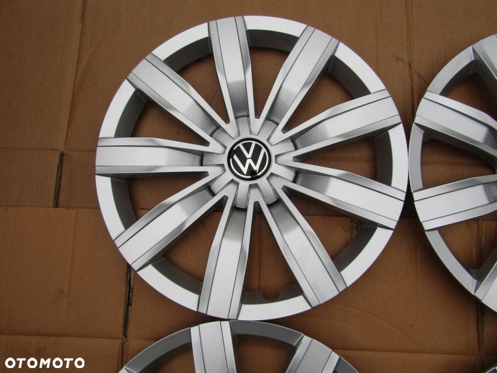 4x Kołpaki 17 VW Tiguan II Passat Golf Jetta Touran Caddy / oryginał - 7