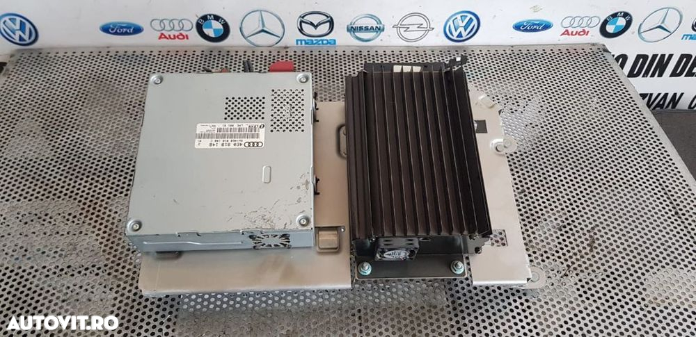 Amplificator Audio Radio TV Tuner Audi A8 D3 An 2004-2008 Cod 4E0919146  4E0035541B - 4