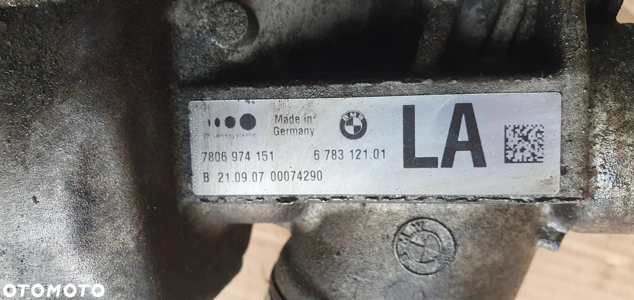 Maglownica przekładnia kierownicza BMW I E87 6783121 - 13