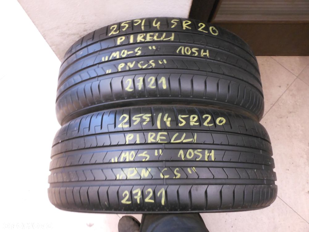 Opony 255/45r20 pirelli p zero tm PNCS MO-S ELECT 6,5mm lato para - 1