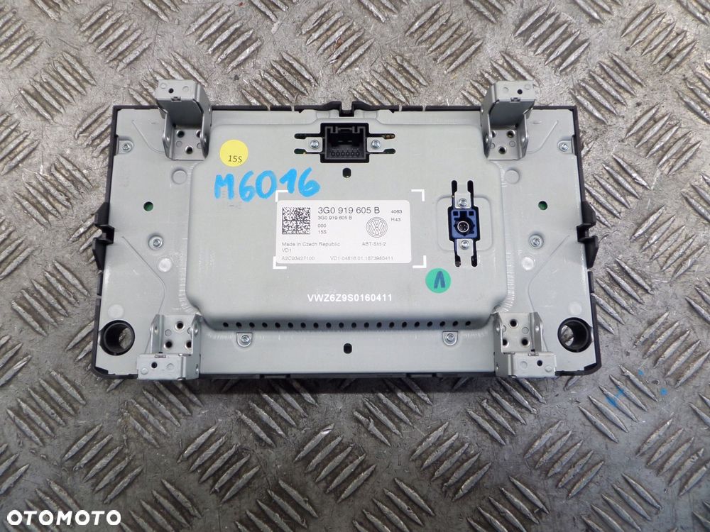 vw golf 7 vii fl b8 ekran dotykowy 3g0919605b - 2