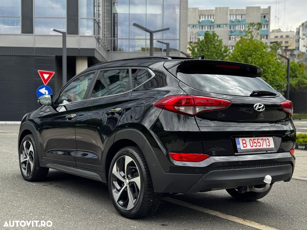 Hyundai Tucson blue 1.7 CRDi 2WD DCT Premium - 4